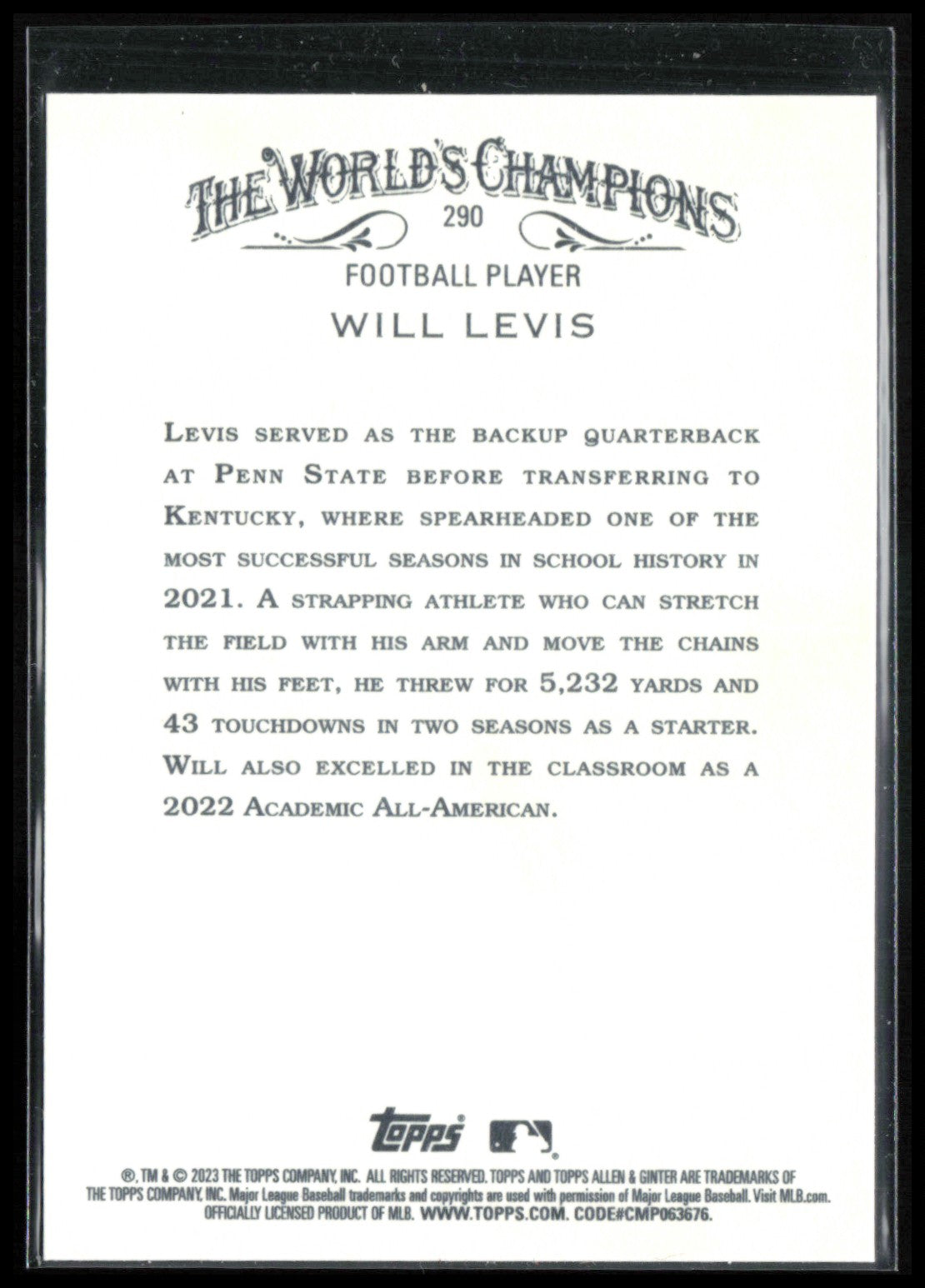 Will Levis