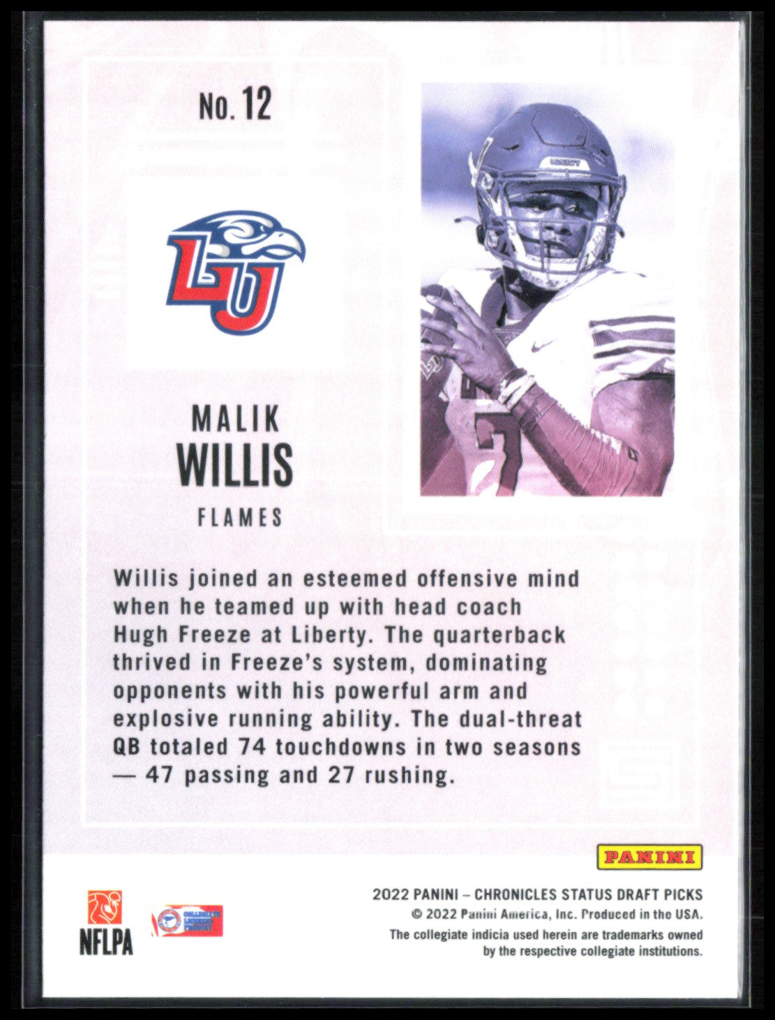 Malik Willis RC