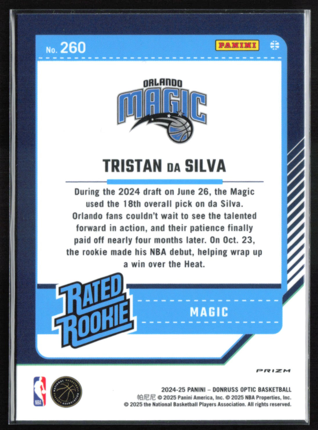 Tristan da Silva RC Purple