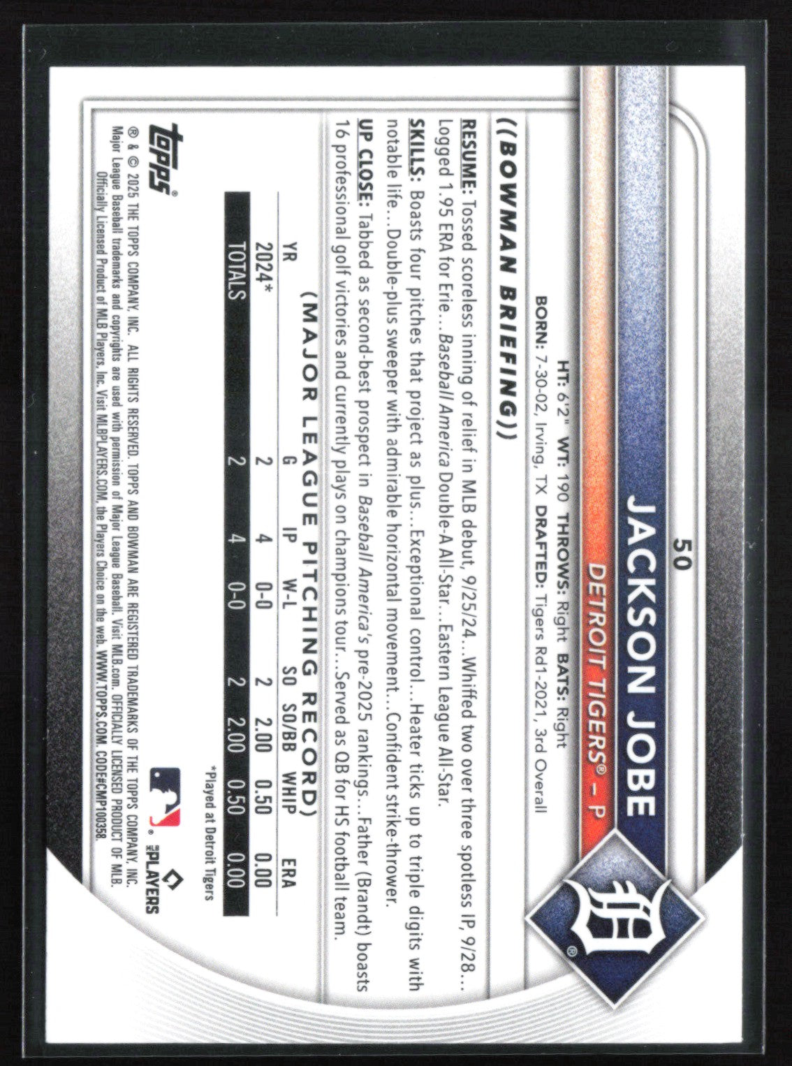 Jackson Jobe RC