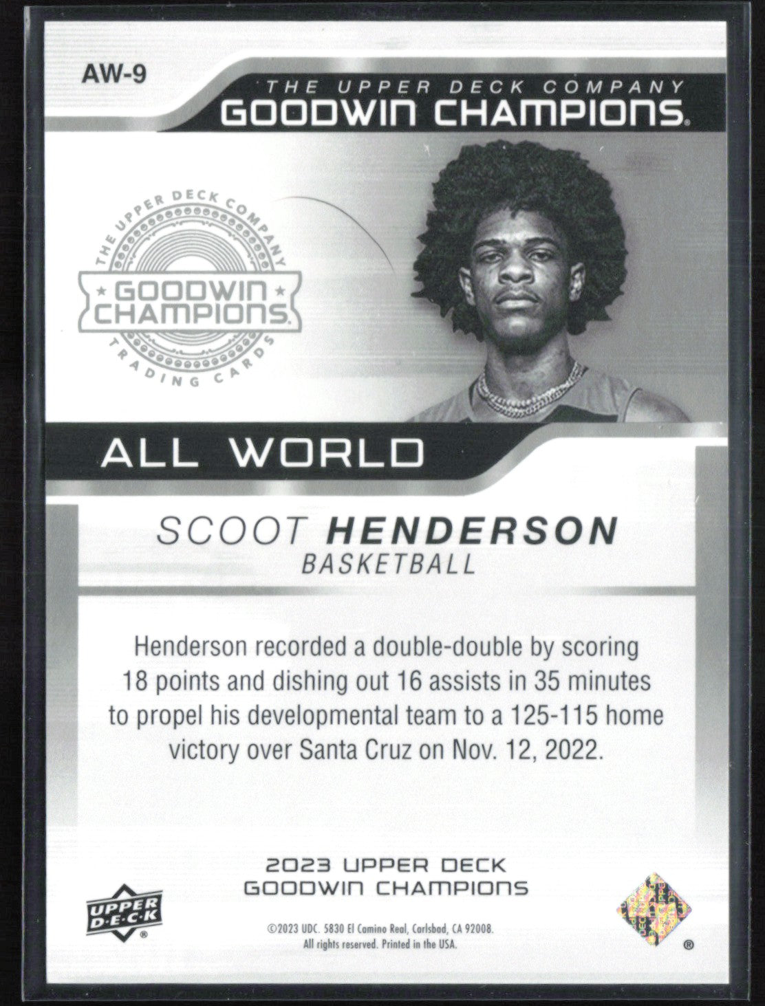 Scoot Henderson All World