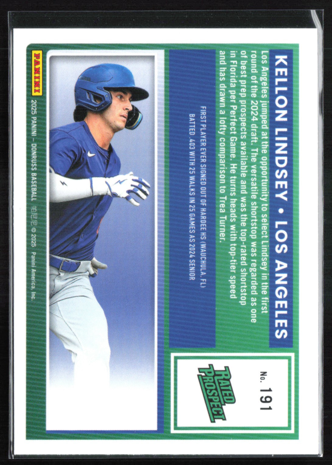 Kellon Lindsey Prospect Red Blue