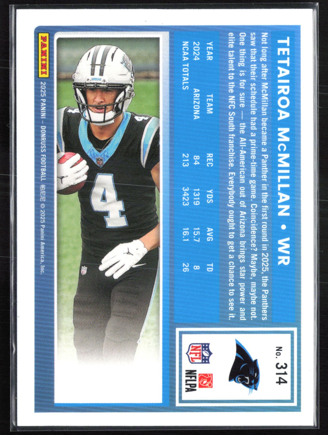 Tetairoa McMillan RC