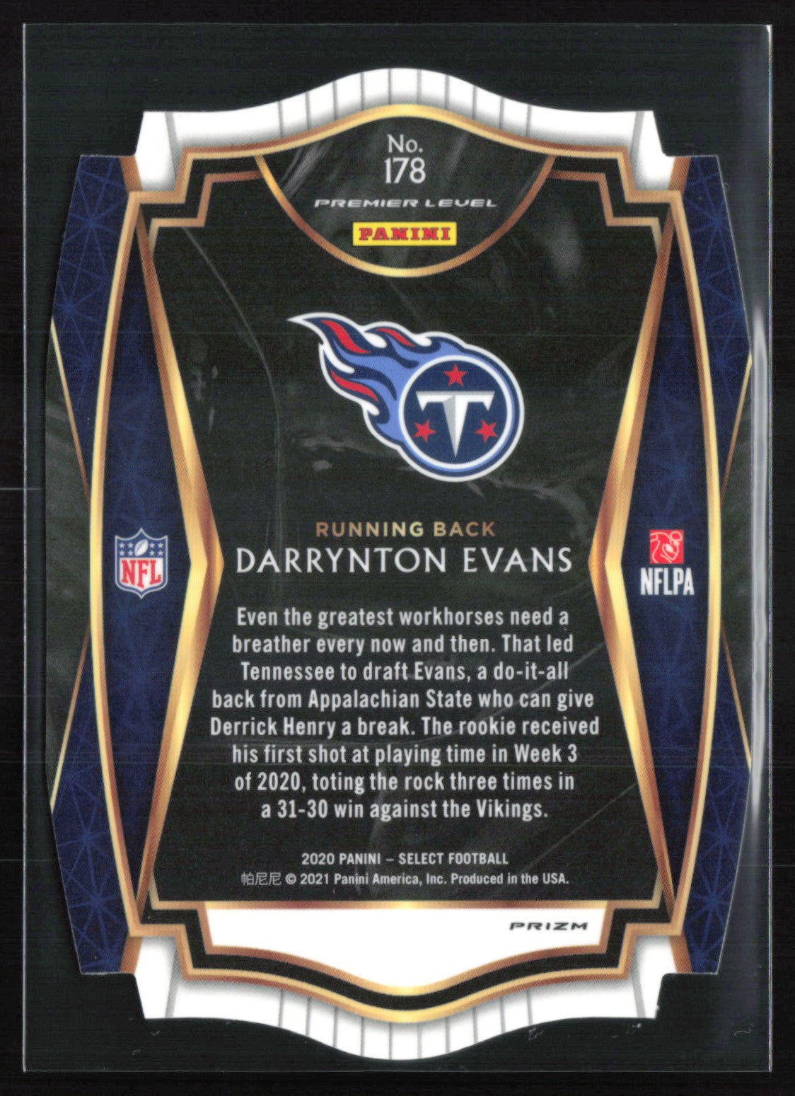 Darrynton Evans RC