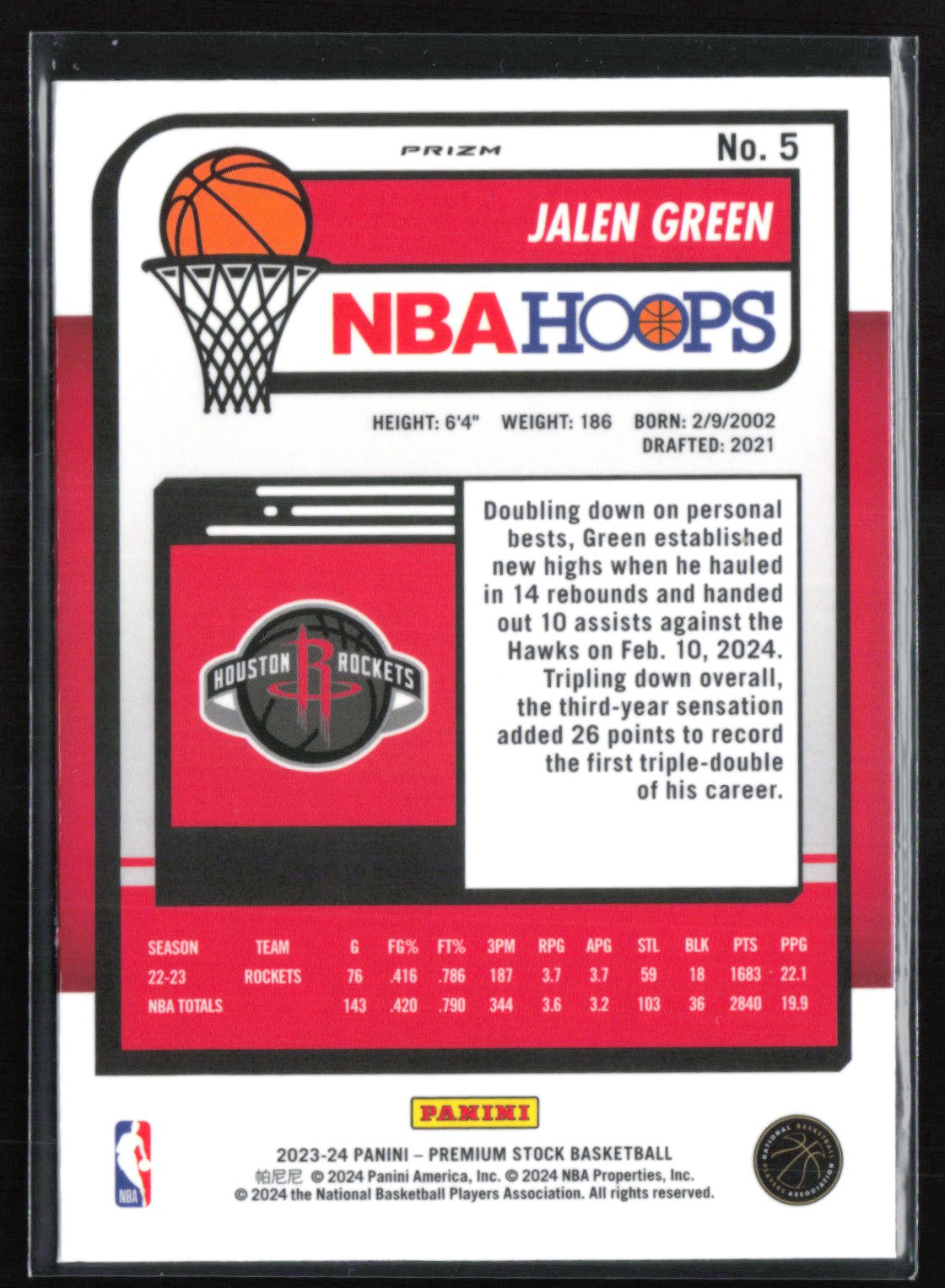 Jalen Green Ice
