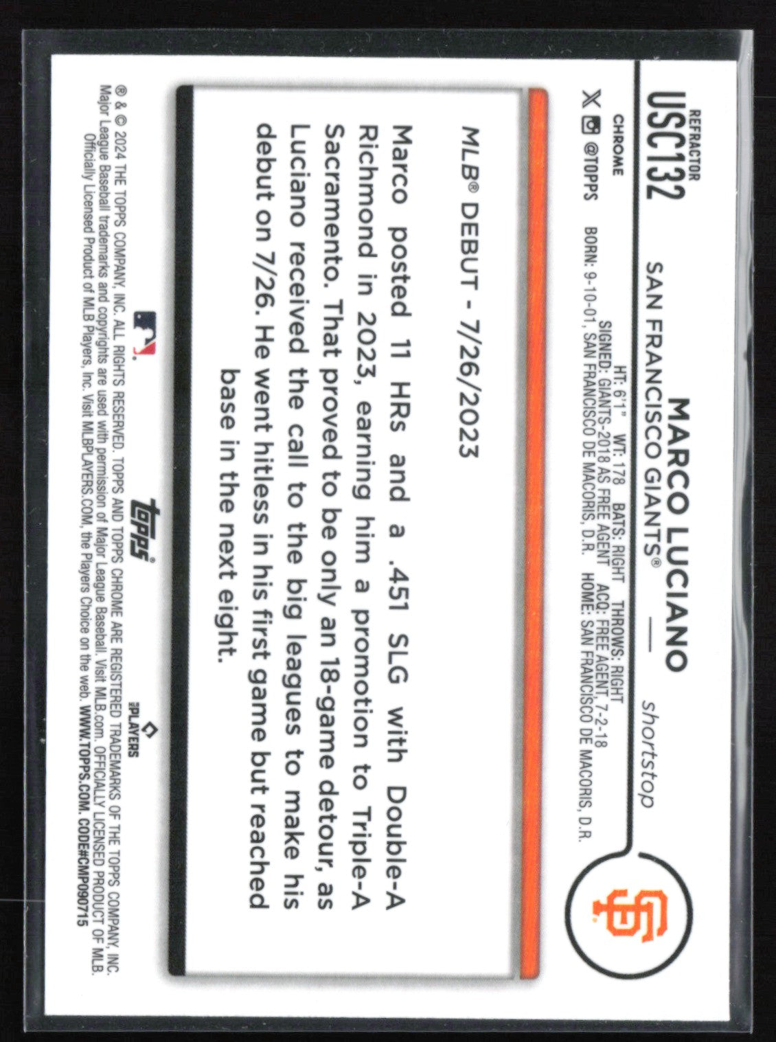 Marco Luciano RC Refractor