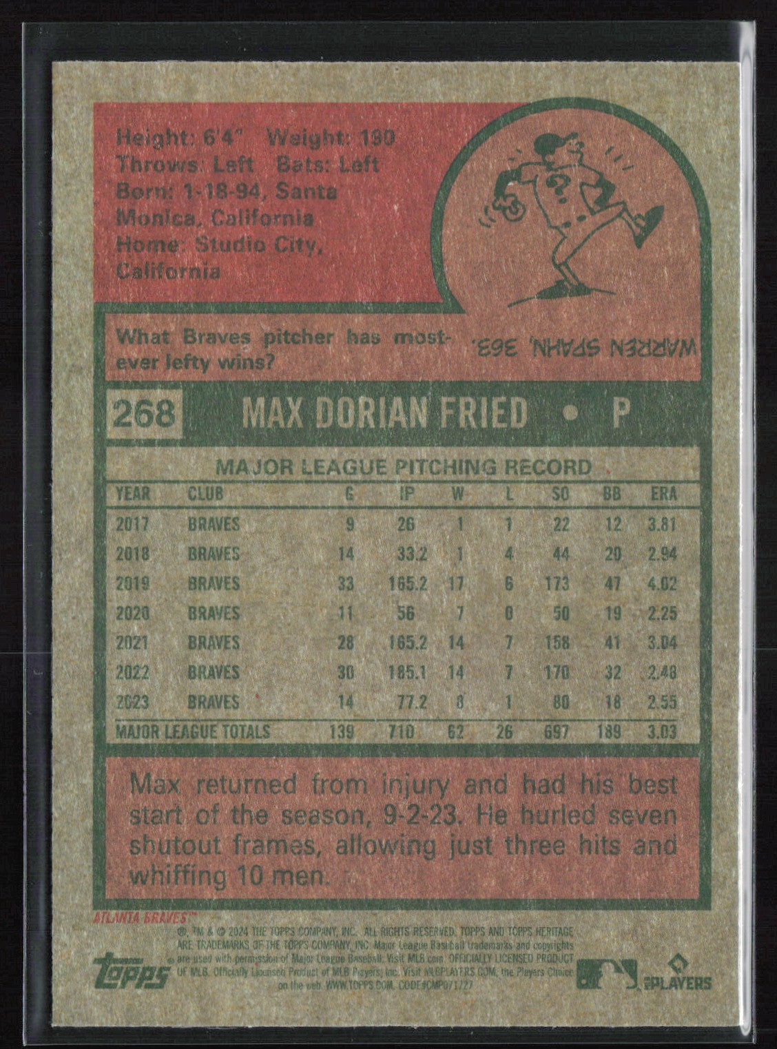 Max Fried Purple