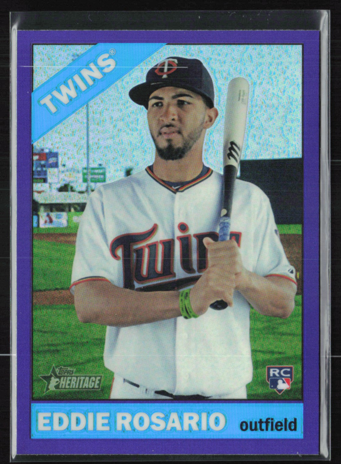 Eddie Rosario RC Purple