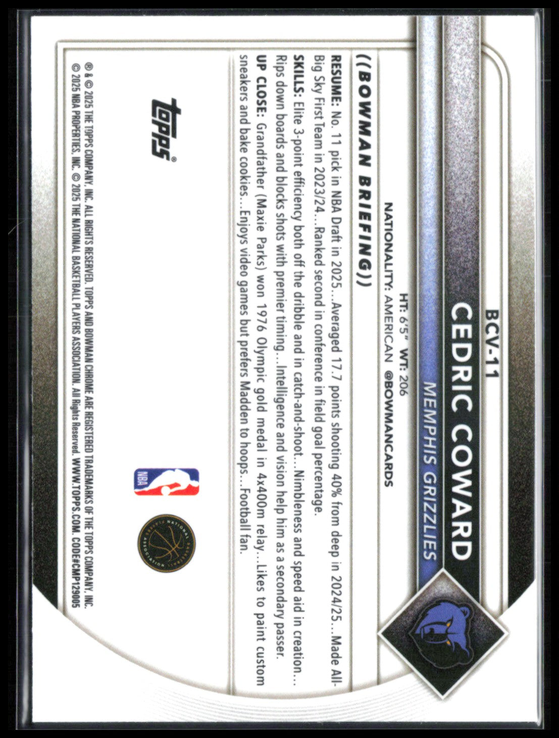 Cedric Coward RC