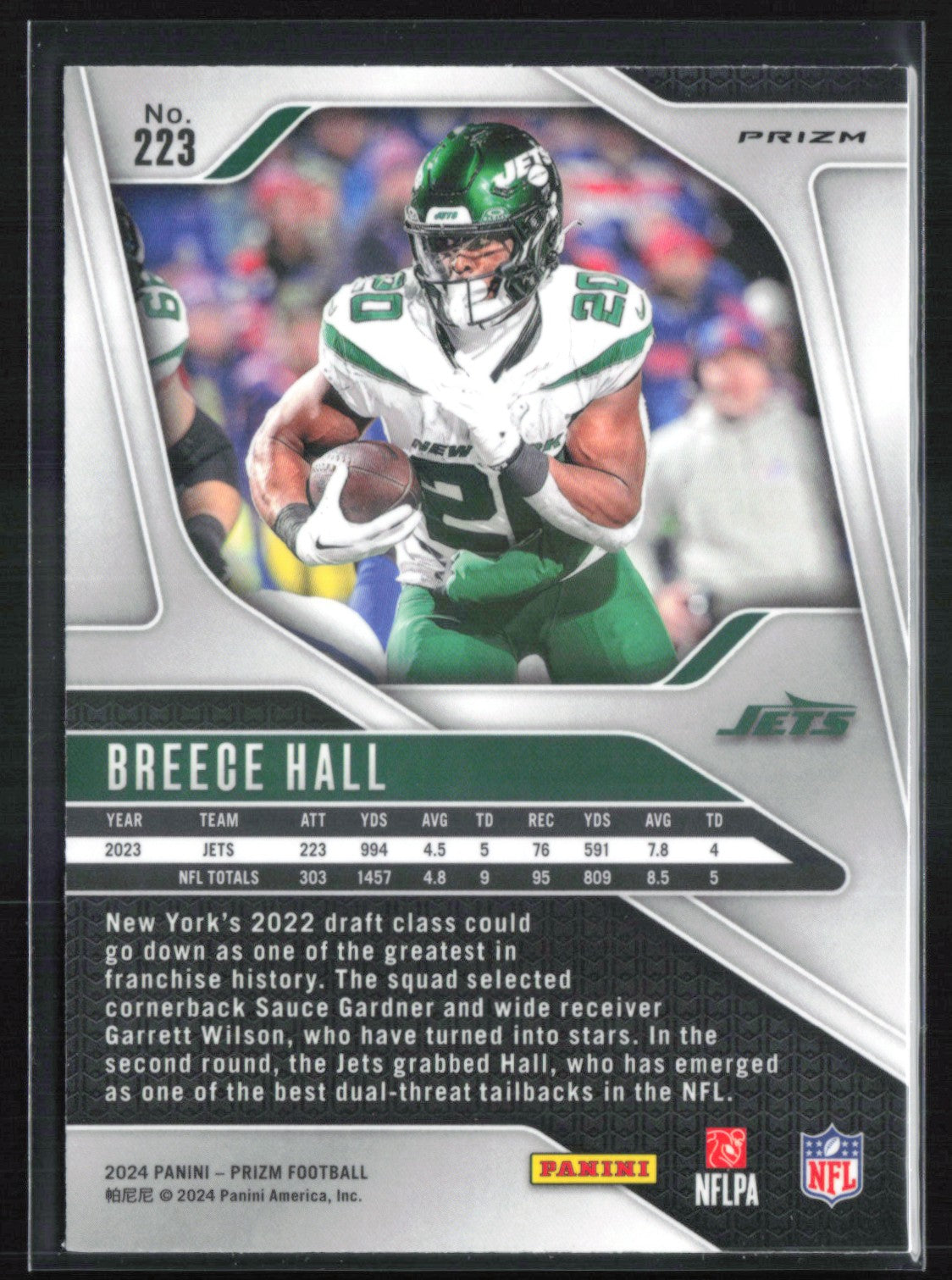 Breece Hall Pink Wave