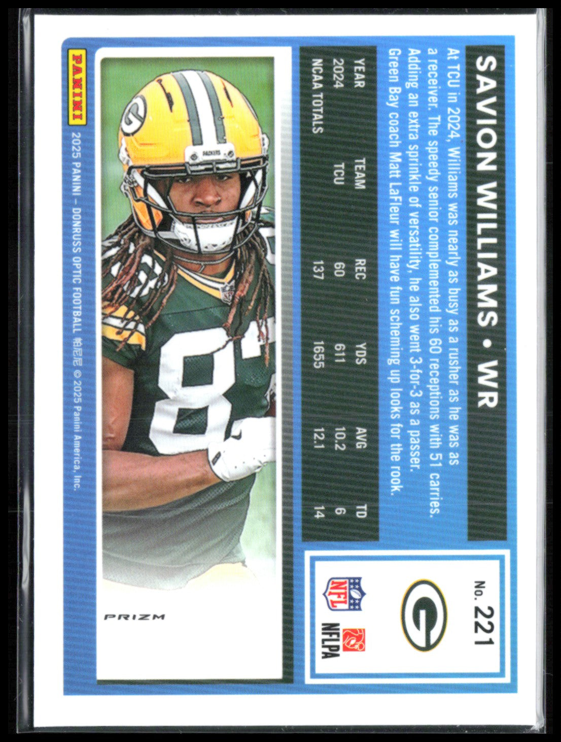 Savion Williams RC
