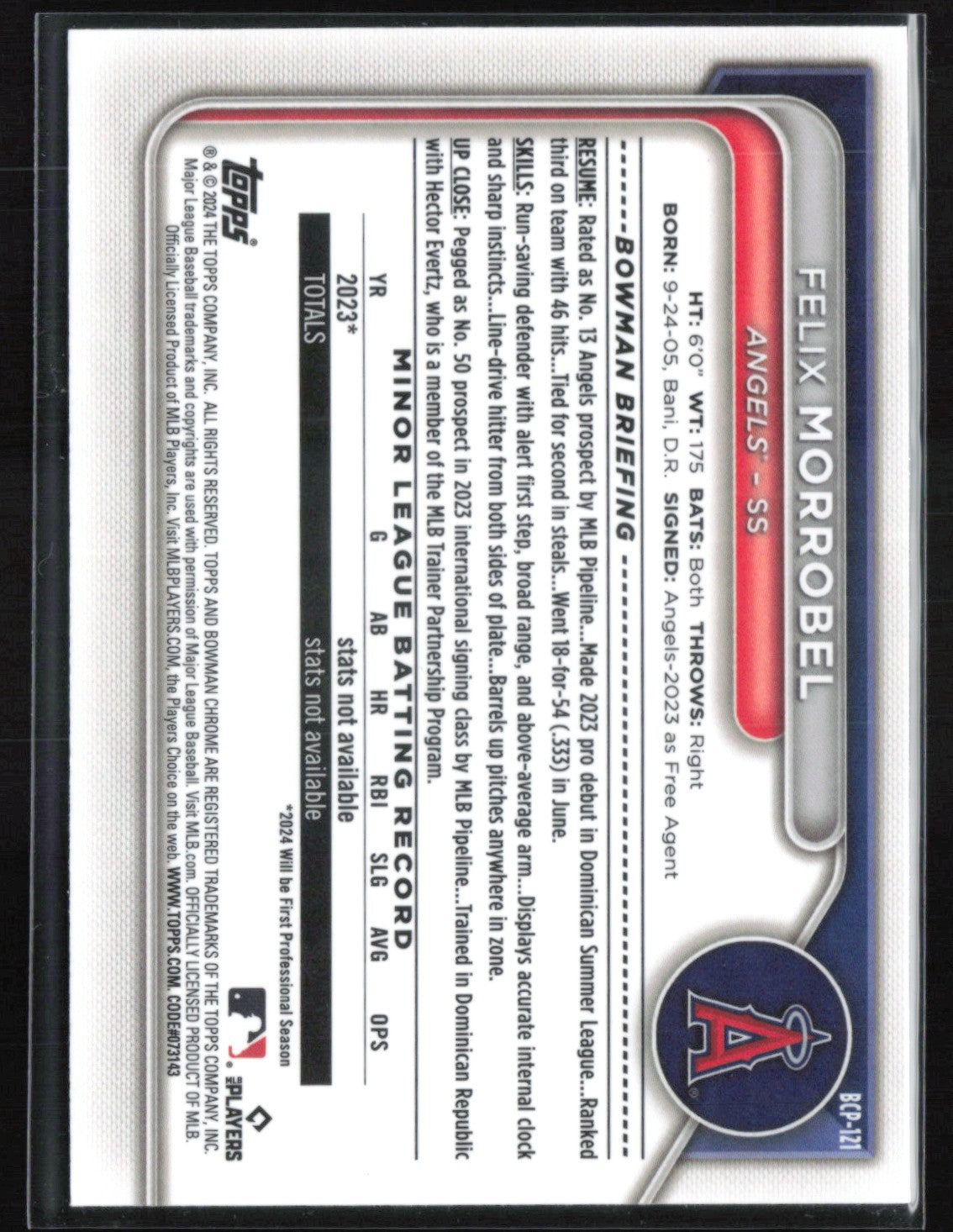Felix Morrobel 1st Bowman