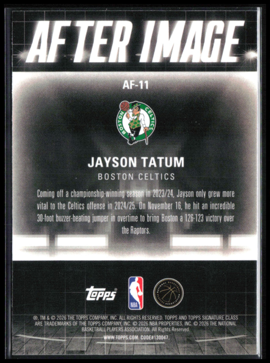 Jayson Tatum After Image