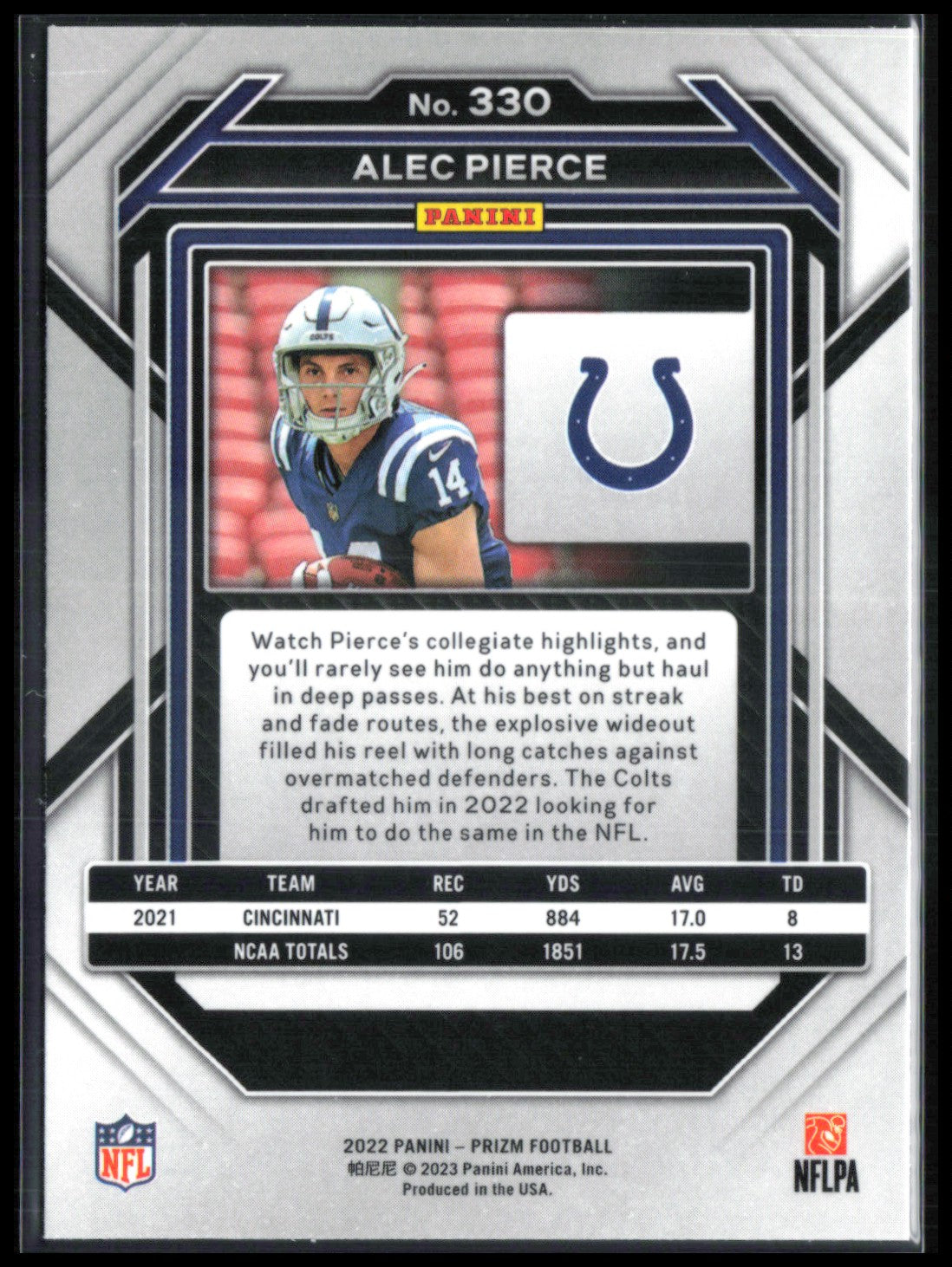 Alec Pierce RC