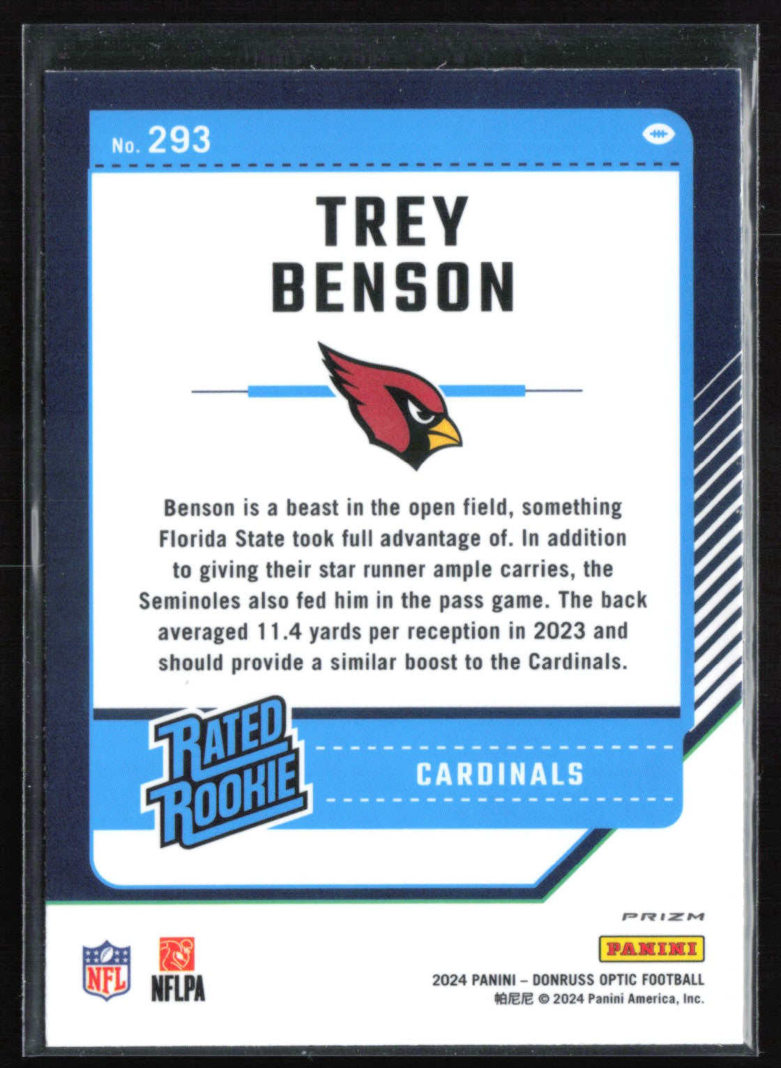 Trey Benson RC Pink
