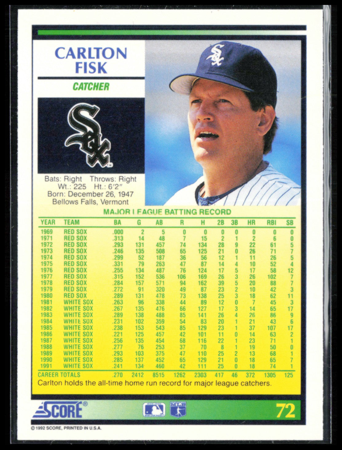 Carlton Fisk
