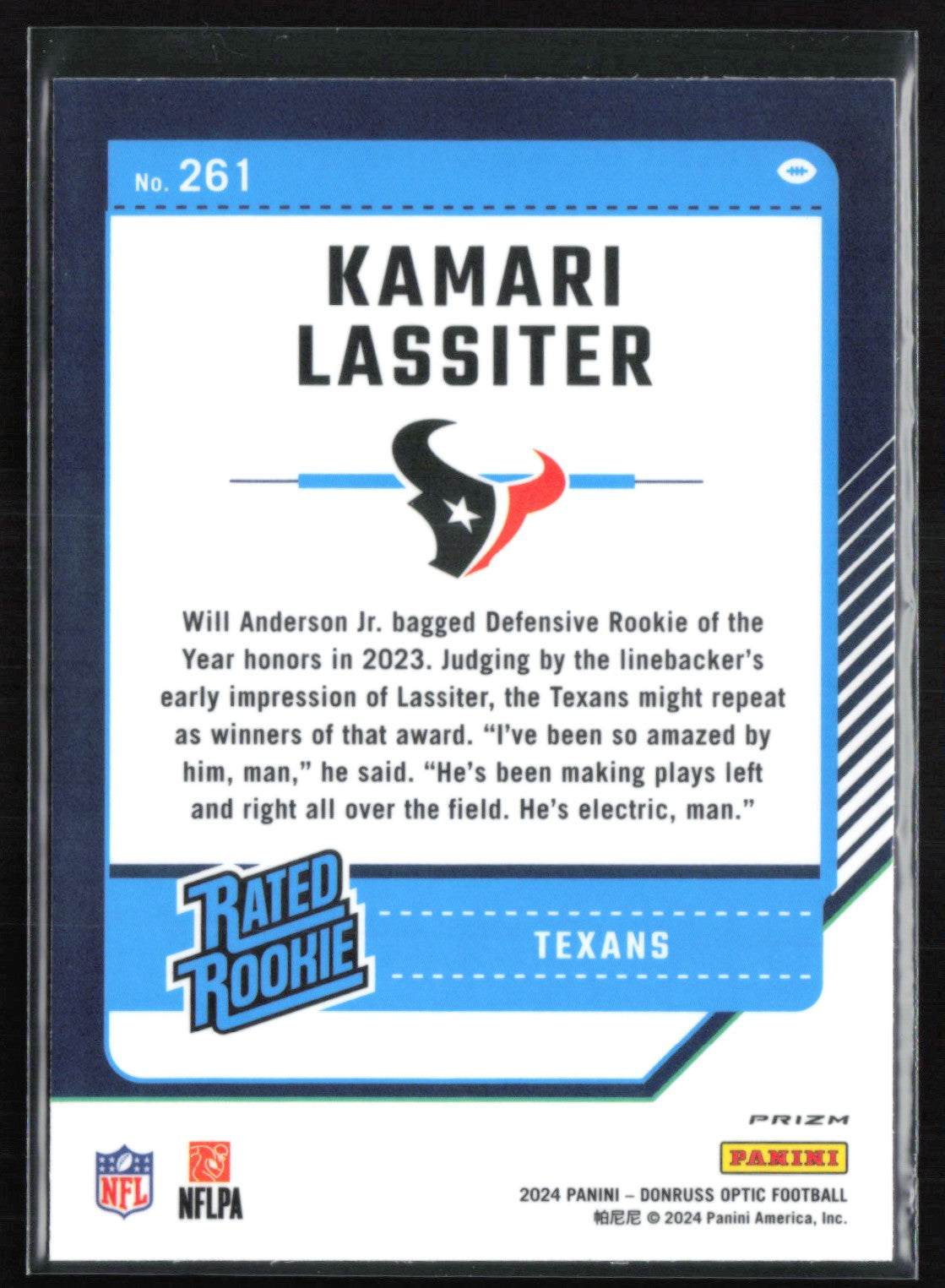 Kamari Lassiter RC Holo