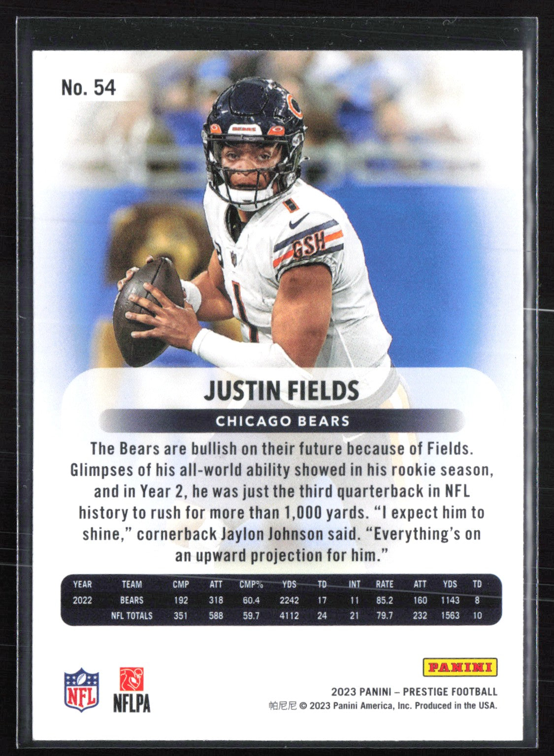 Justin Fields Xtra Points