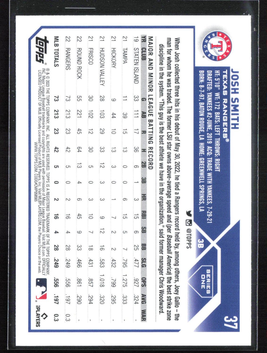 Josh Bell RC