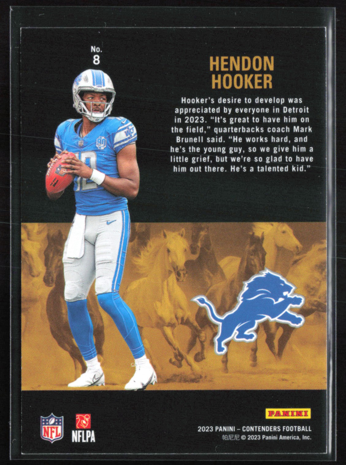 Hendon Hooker RC /75 Stallions