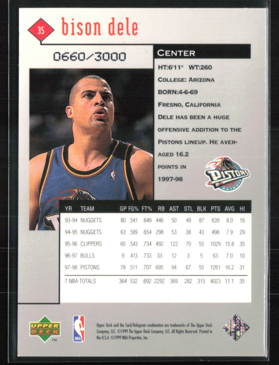 Bison Dele Red /3000