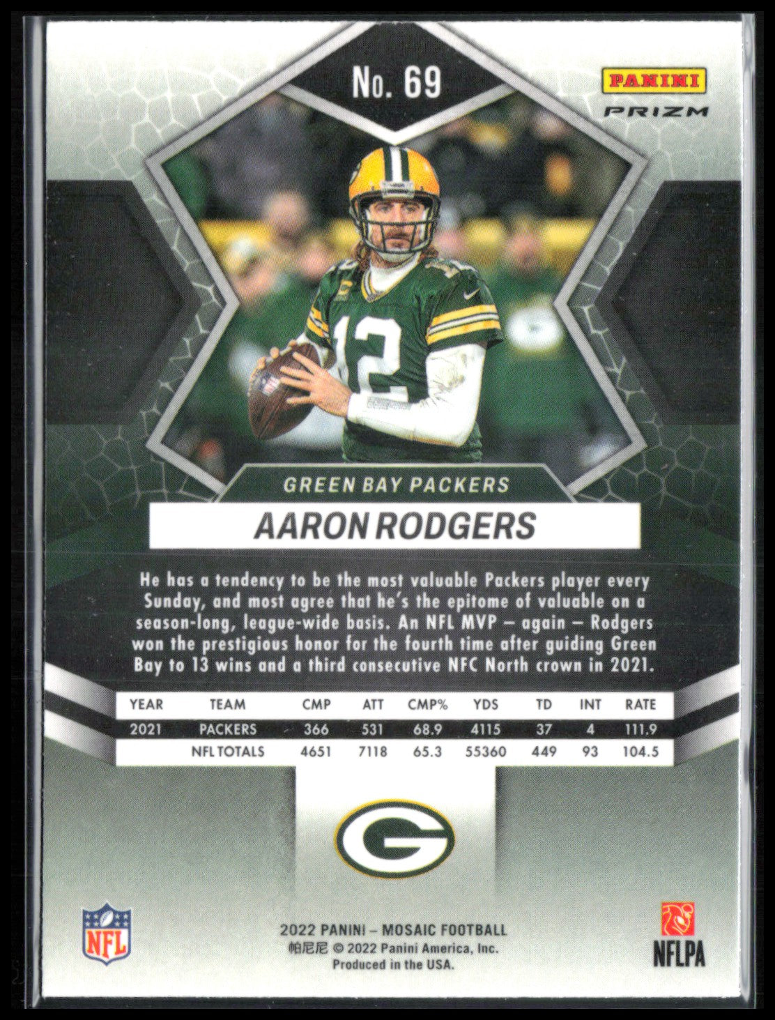 Aaron Rodgers Green