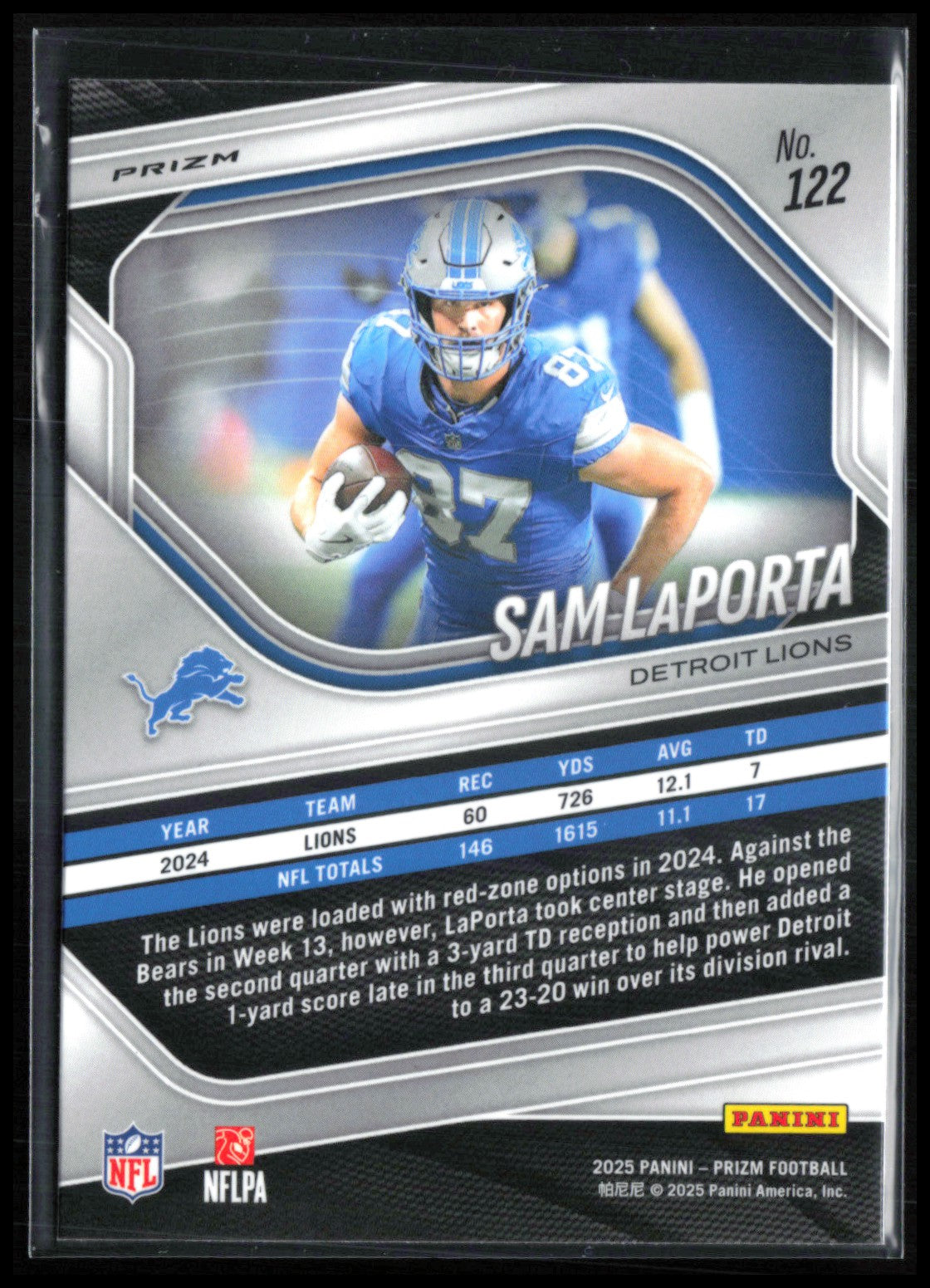 Sam LaPorta No Huddle
