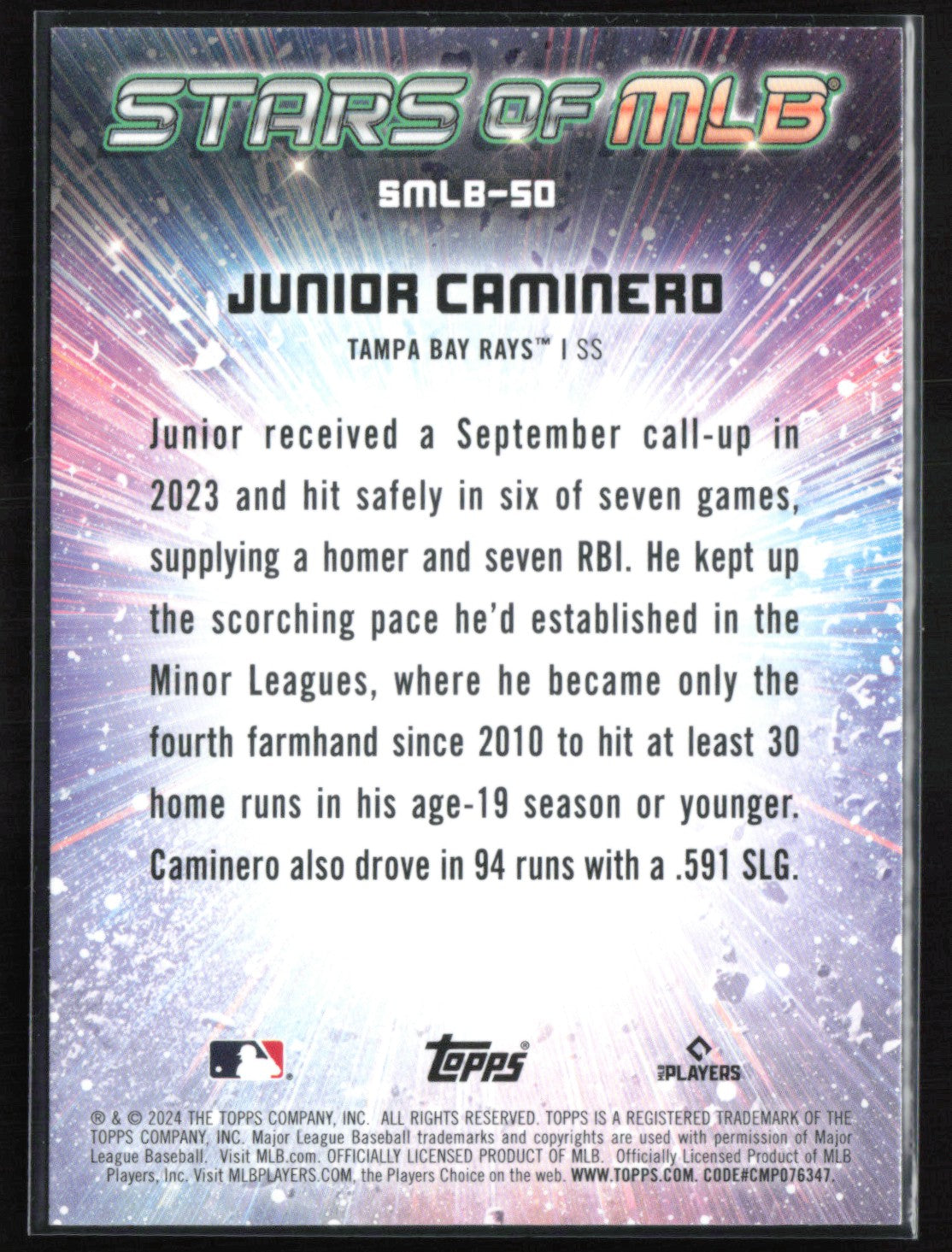 Junior Caminero RC