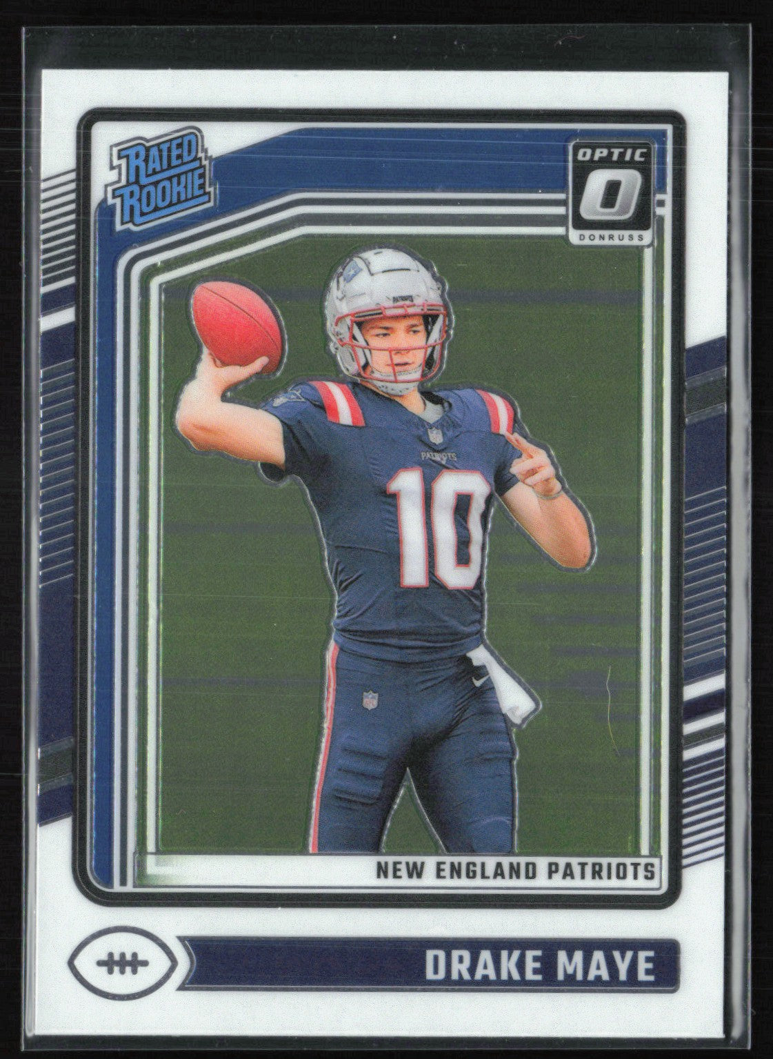 Drake Maye RC Optic Rated Rookie