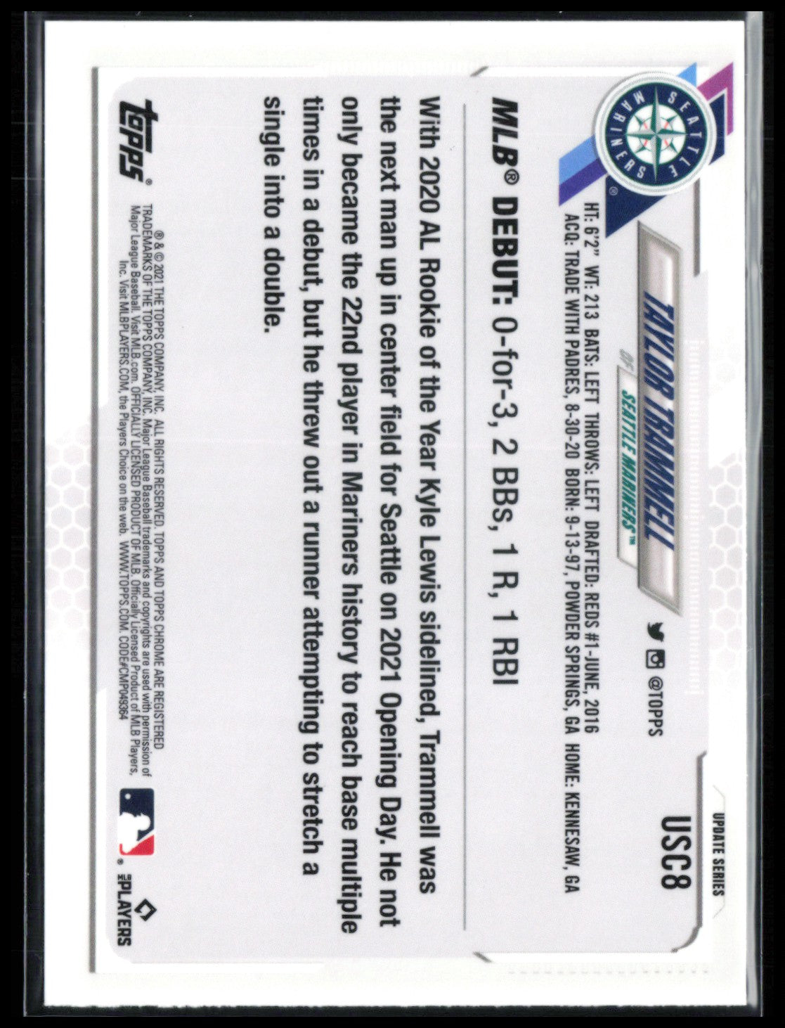 Taylor Trammell RC Purple