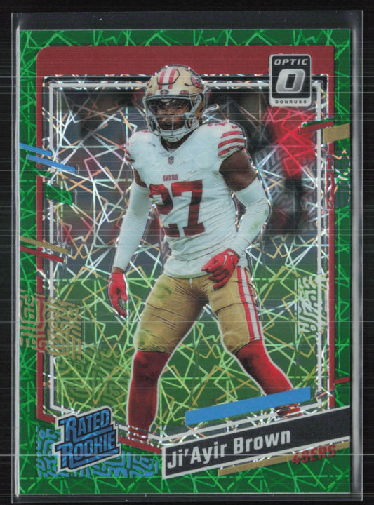 Ji'Ayir Brown RC Green Velocity