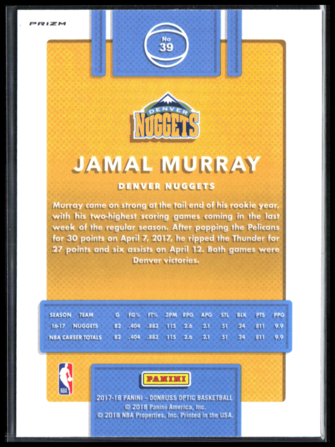 Jamal Murray Fast Break