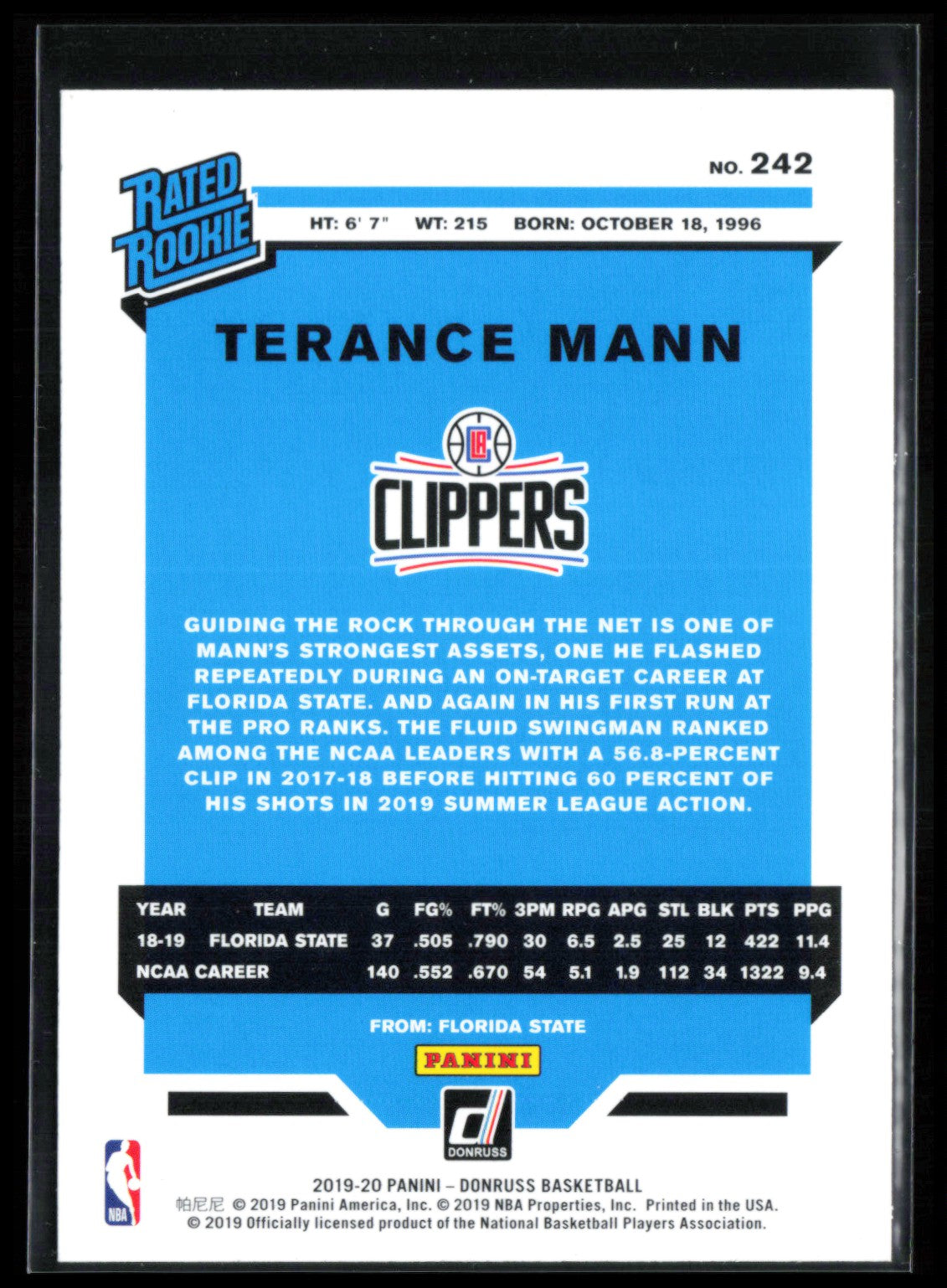Terance Mann RC