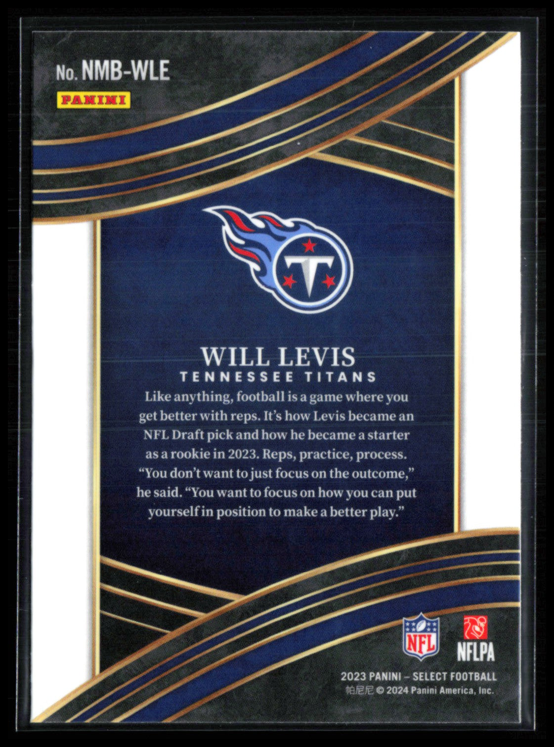 Will Levis RC