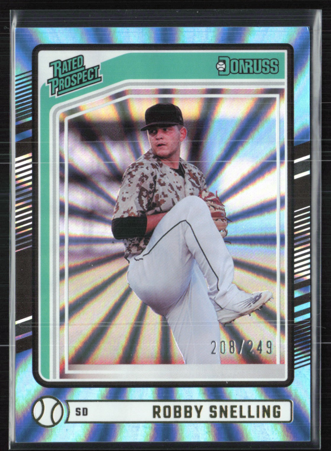 Robby Snelling Prospect Teal Laser /249