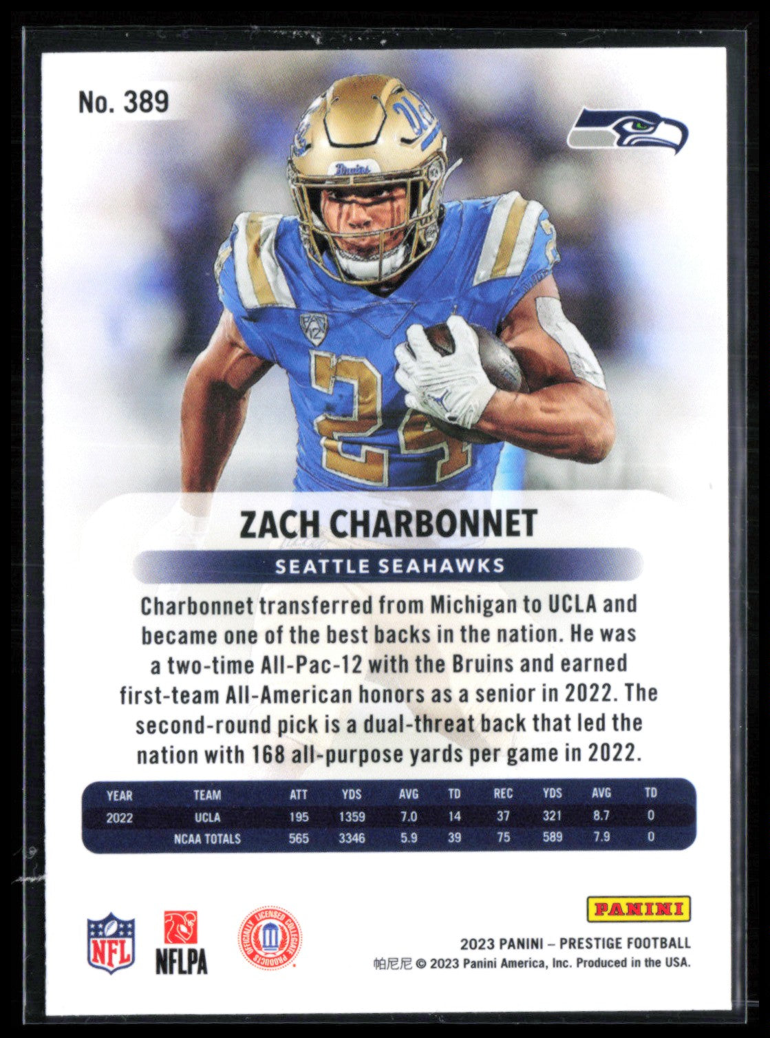 Zach Charbonnet RC