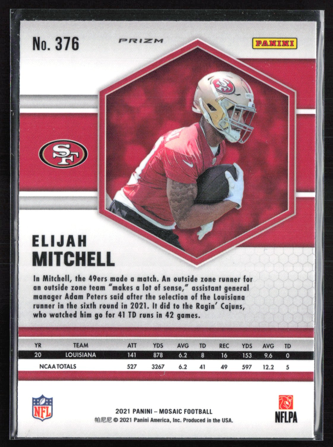 Elijah Mitchell RC Orange