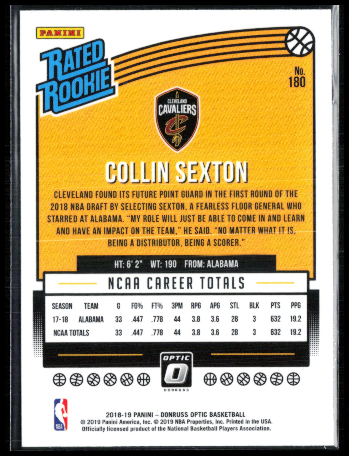 Collin Sexton RC
