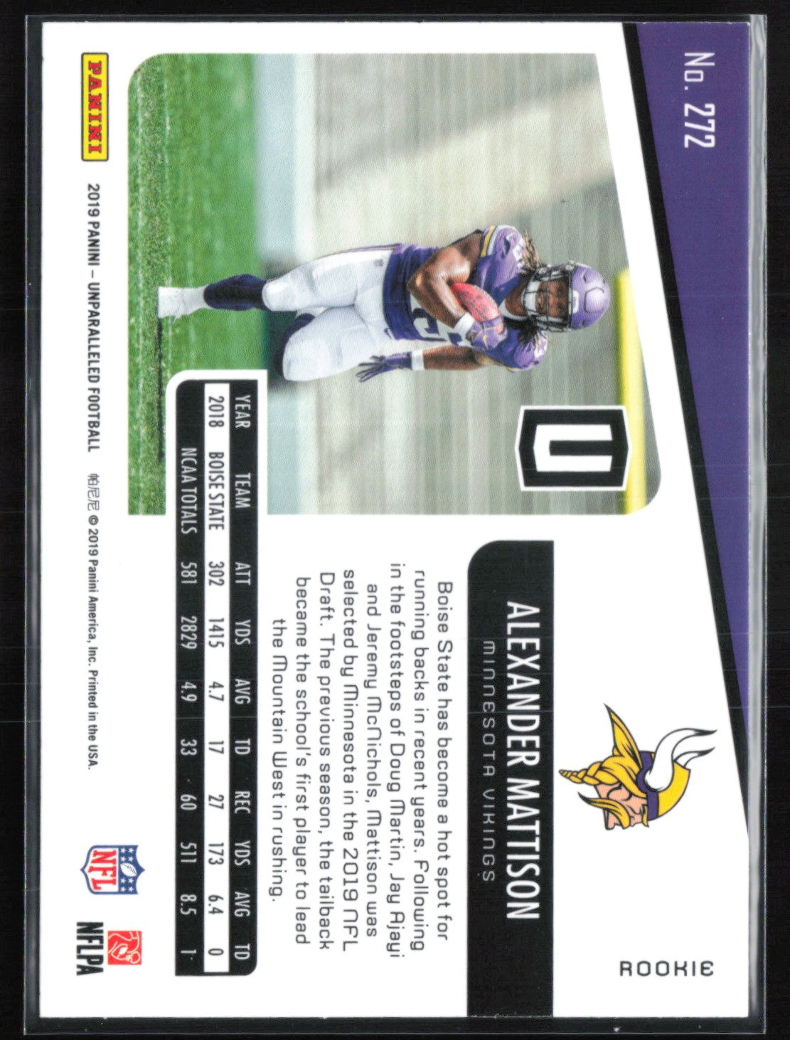 Alexander Mattison RC