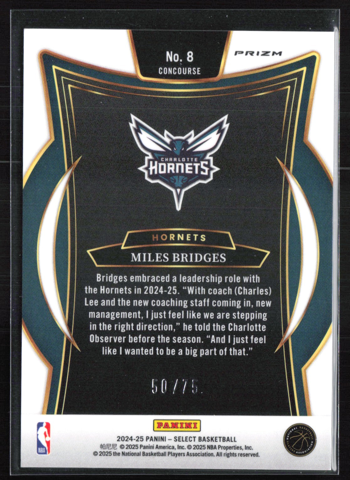 Miles Bridges Blue Wave /75
