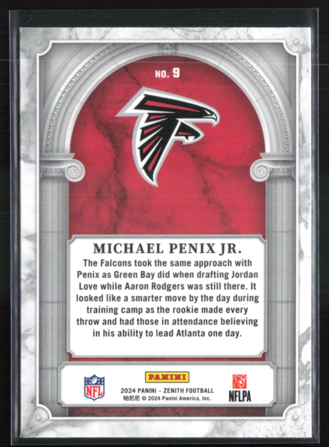 Michael Penix Jr. RC Z Marquee