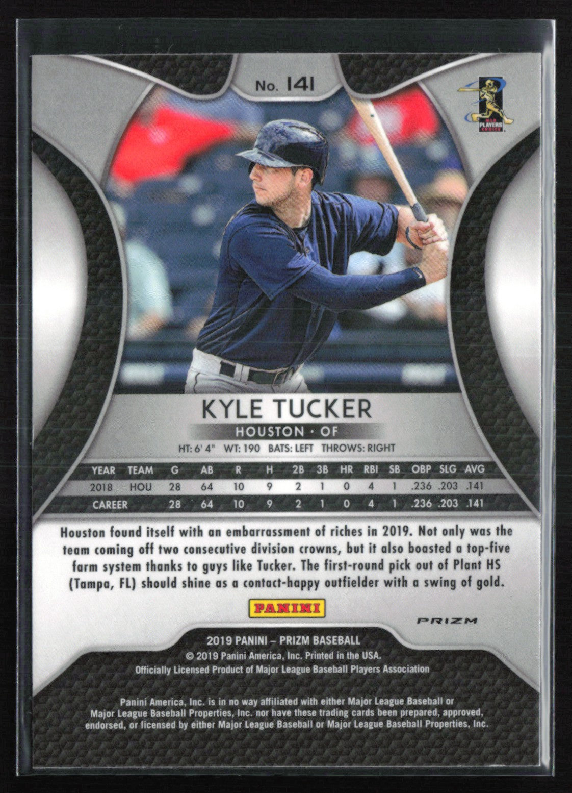 Kyle Tucker RC Pink Prizm