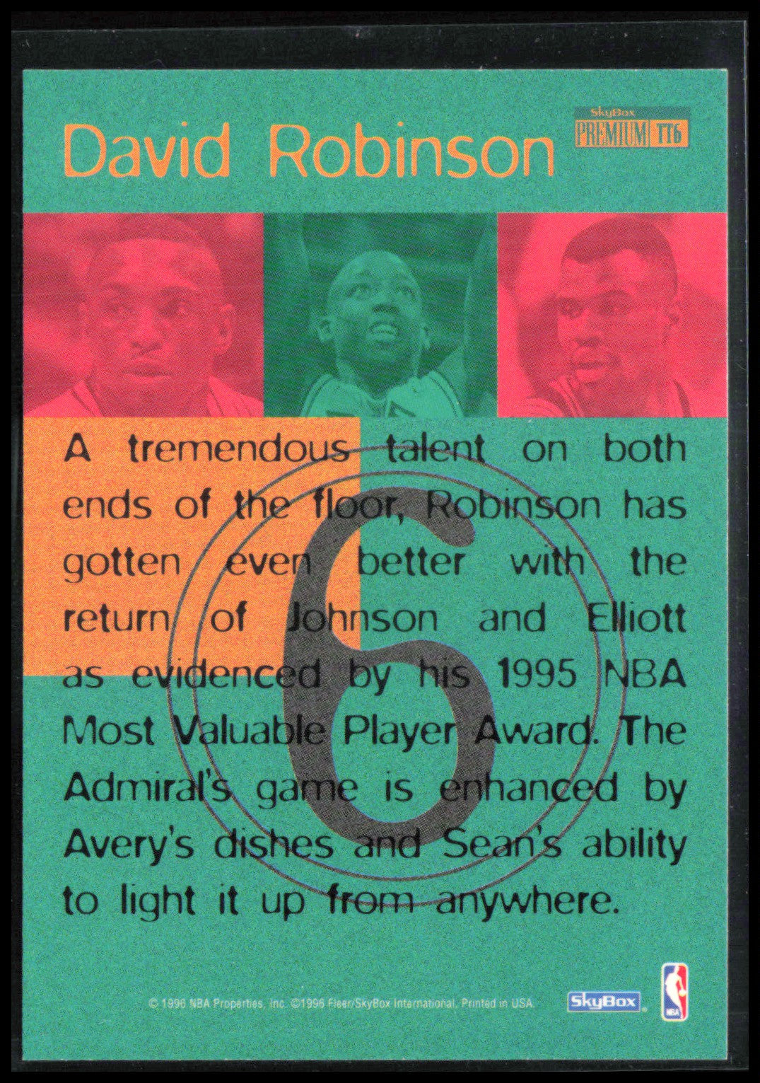 David Robinson Triple Threats
