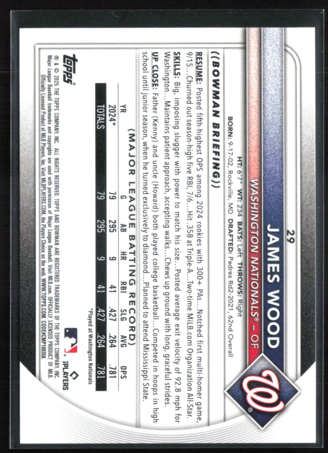 James Wood RC