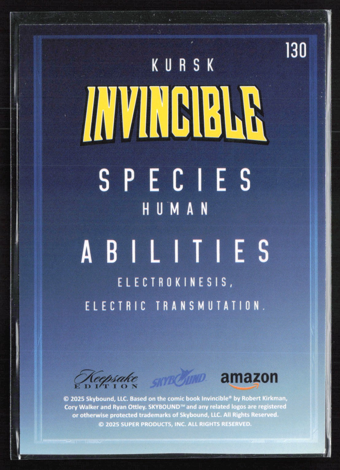 Kursk Keepsake Edition Invincible 2025 Skybound