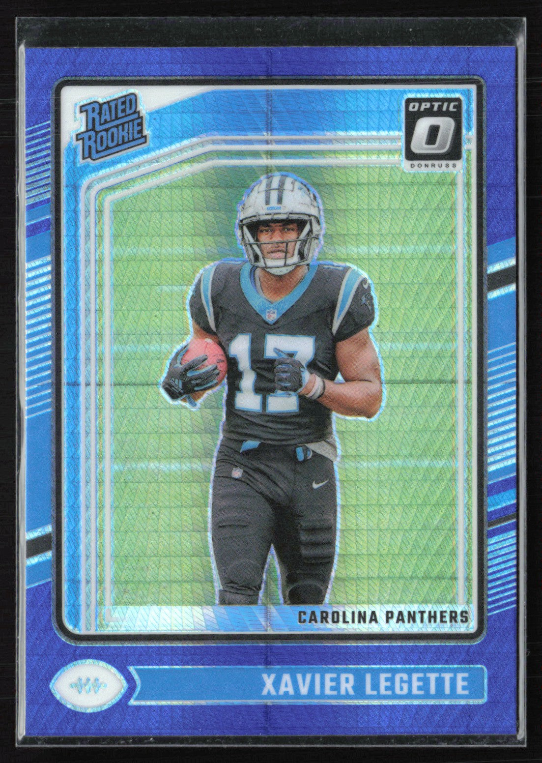 2024 Donruss Optic Blue 299 Xavier Legette RC Blue Hyper – Dollar Box