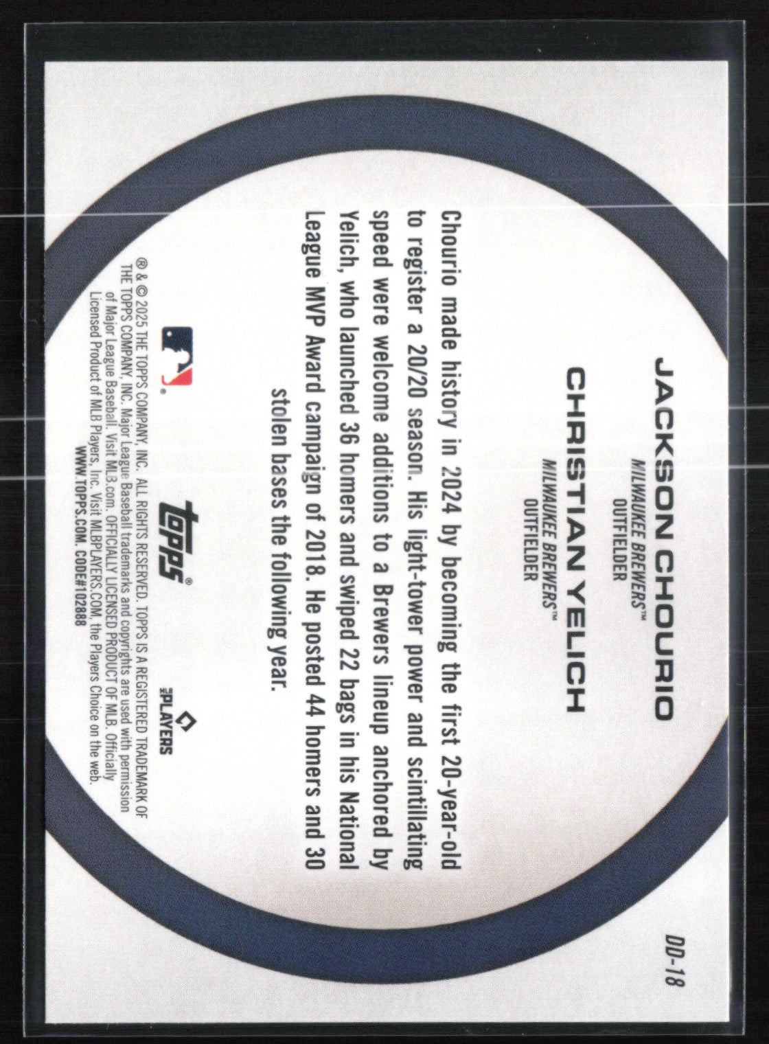 Jackson Chourio / Christian Yelich