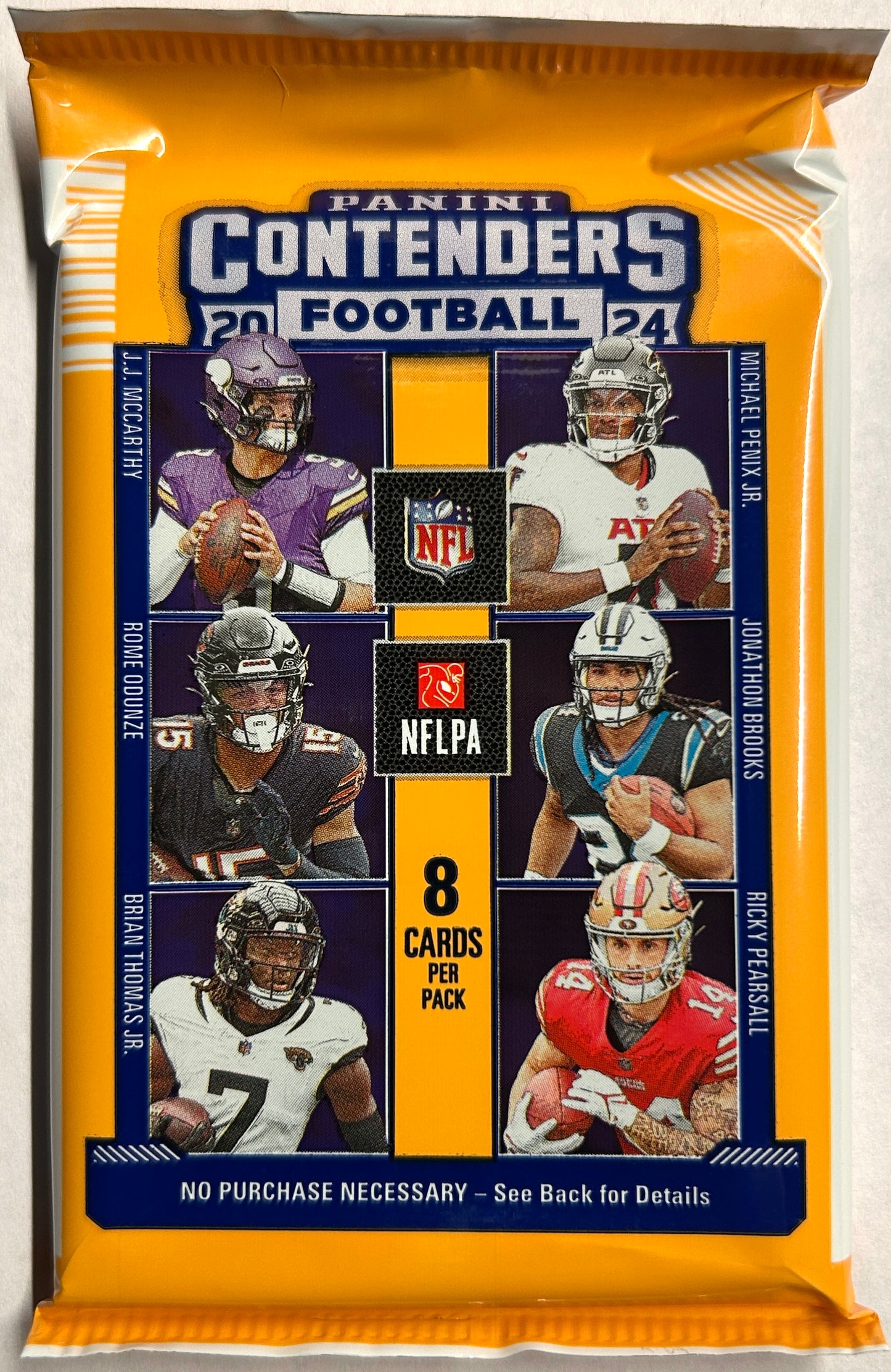 2024 Contenders NFL Single Pack (8 Cards, From Blaster)