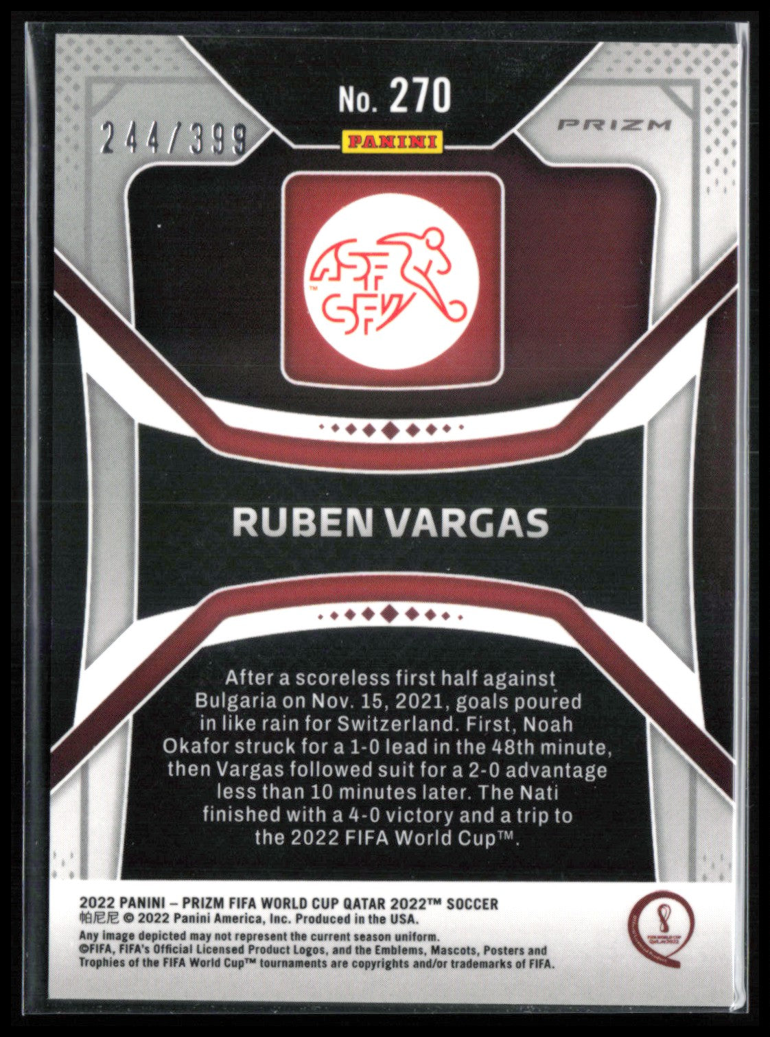 Ruben Vargas Red /399