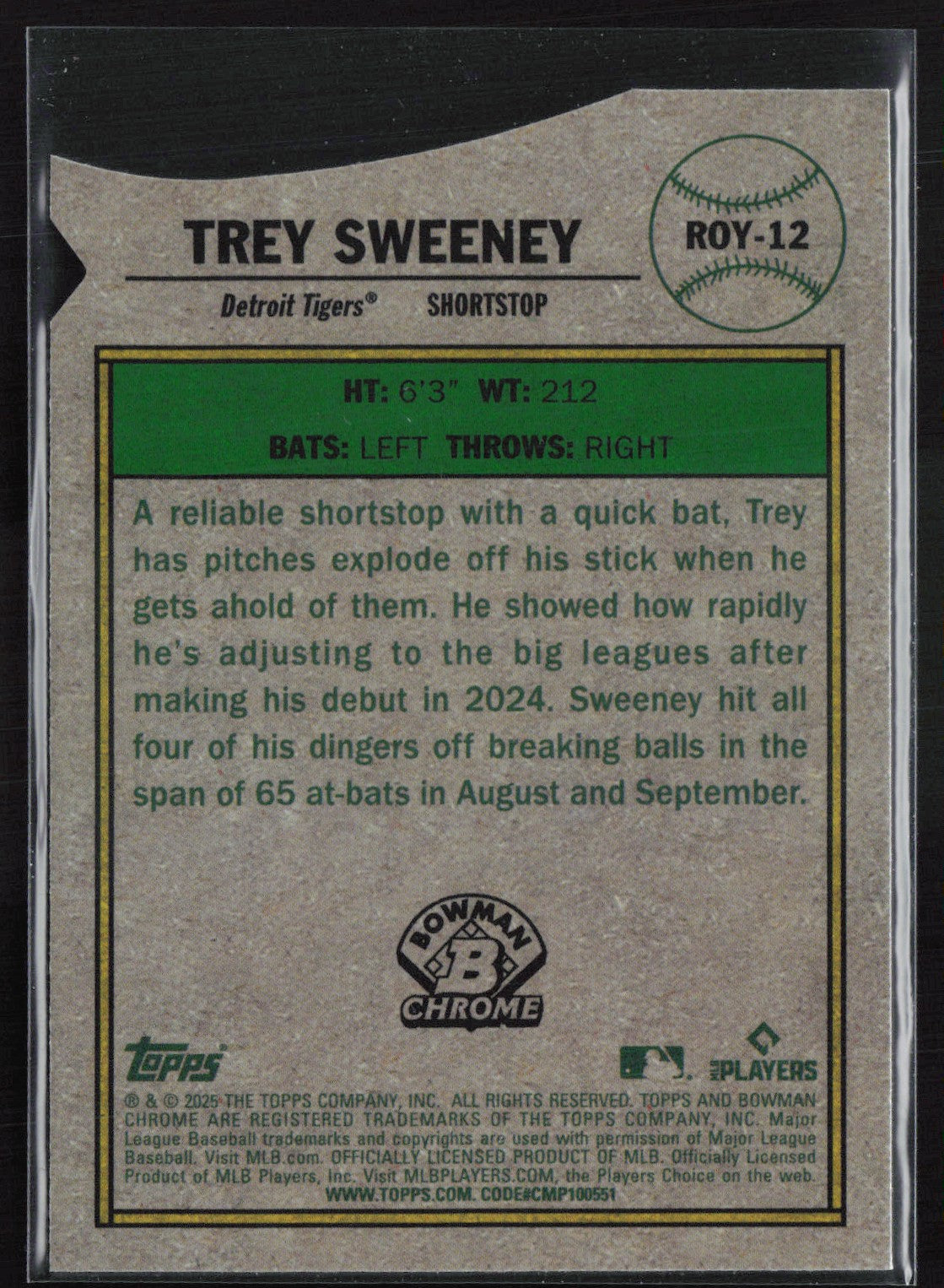 Trey Sweeney RC